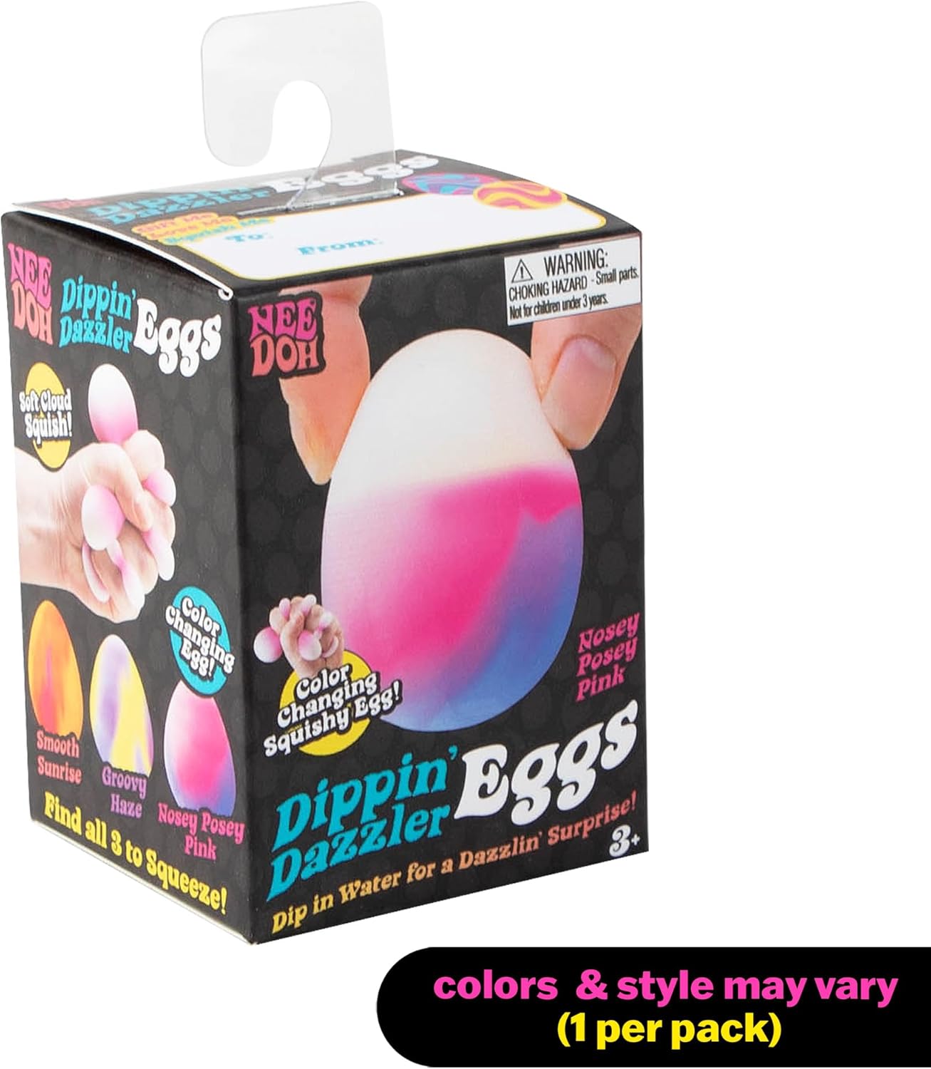 Schylling Needoh Dippin Dazzler - Sensory Squeeze Toy - Colors May Vary