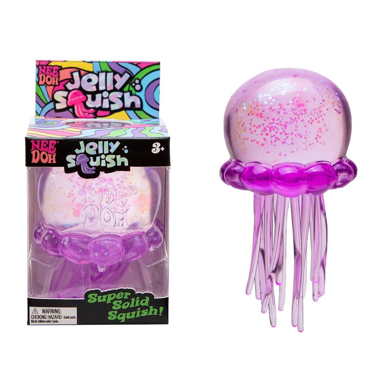 Buy NeeDoh Jelly Squish Jelly Fish Purple Toy