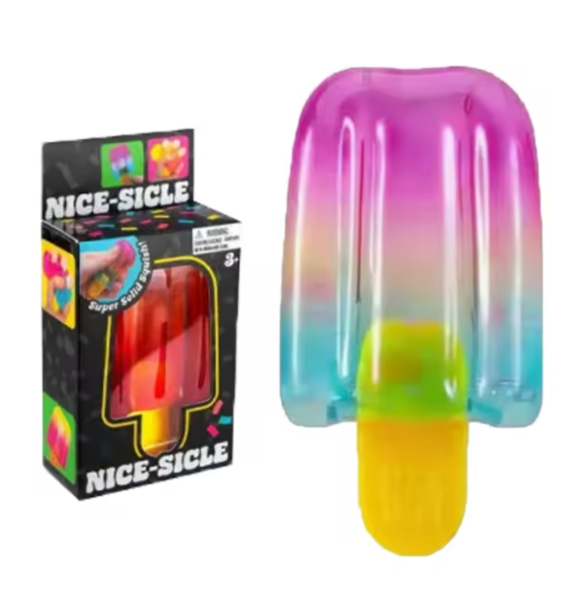 Ice Cream Squeeze Stress Relief Toy, Summer Sensory Stress Reduction & Anxiety Relief